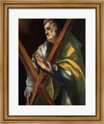 Framed Saint Andrew Print