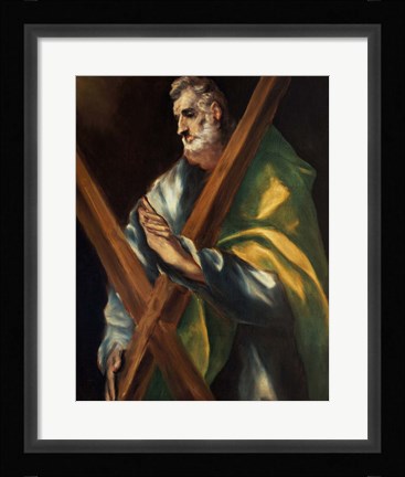 Framed Saint Andrew Print