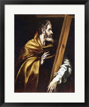 Framed Apostle Saint Philip, 1602-05 Print