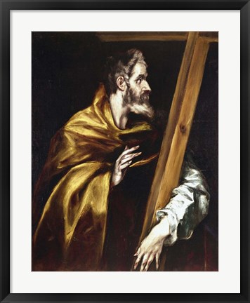 Framed Apostle Saint Philip, 1602-05 Print