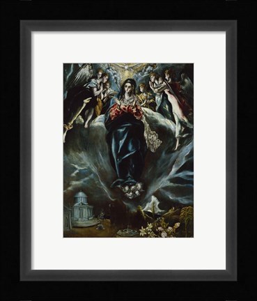 Framed Immaculate Conception c. 1608-14 Print