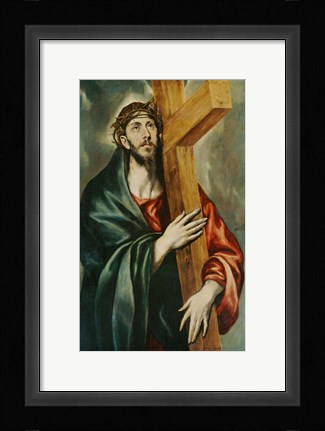 Framed Christ Carrying the Cross Print