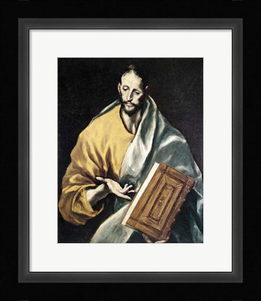 Framed Apostle Saint James the Less Print