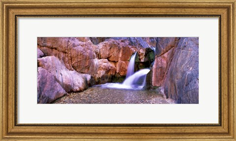 Framed Grand Canyon Waterfall, Arizona Print