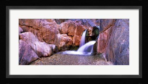 Framed Grand Canyon Waterfall, Arizona Print