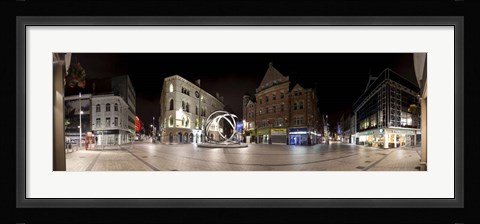 Framed Arthur Square, Belfast, Northern Ireland Print