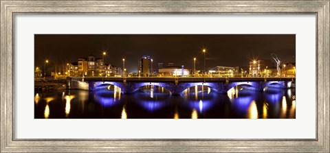 Framed Queen&#39;s Bridge, Belfast, Northern Ireland Print