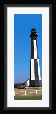 Framed Cape Henry Lighthouse, Virginia Beach, Virginia Print