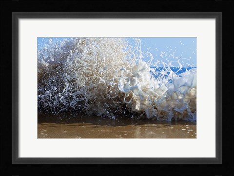Framed Oahu Beach, Hawaii II Print