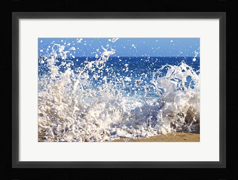 Framed Oahu Beach, Hawaii IV Print