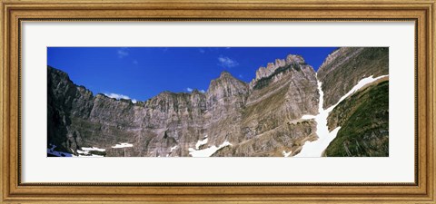 Framed Glacier National Park Mountain Range, Montana Print