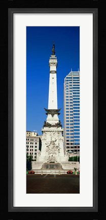 Framed Soldiers' and Sailors' Monument, Indianapolis, Indiana Print