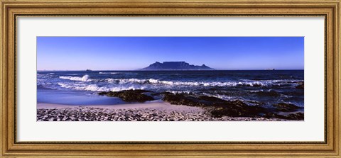 Framed Blouberg Beach, Cape Town, South Africa Print