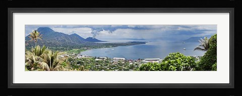 Framed Tavurvur, Papua New Guinea Print