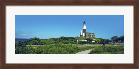 Framed Montauk Point Lighthouse, New York Print