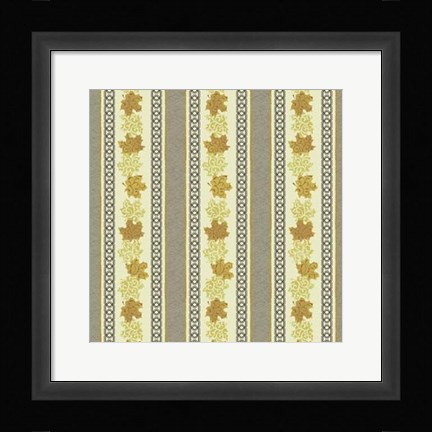 Framed Maple Ribbons II Print