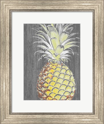 Framed Vibrant Pineapple Splendor II Print
