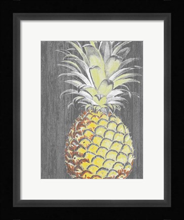 Framed Vibrant Pineapple Splendor II Print