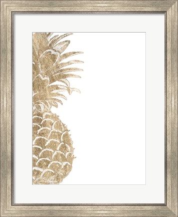 Framed Pineapple Life V Print