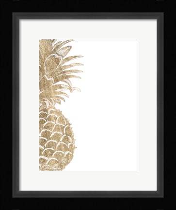 Framed Pineapple Life V Print
