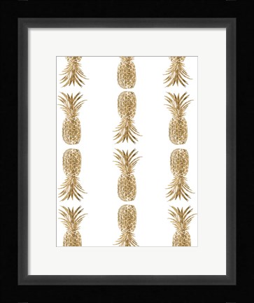 Framed Pineapple Life VI Print