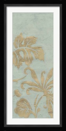 Framed Graceful Garden Triptych I Print