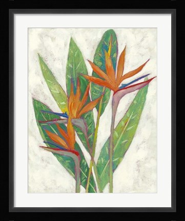 Framed Paradise Vacation I Print