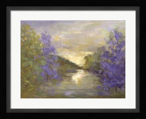 Framed Tranquil Waters Print