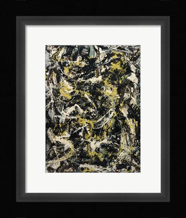 Framed Number 5, 1950, 1950 Print