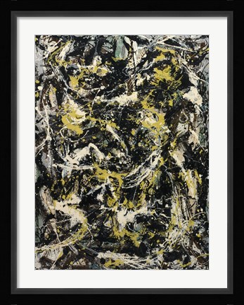 Framed Number 5, 1950, 1950 Print