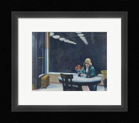 Framed Automat, 1927 Print