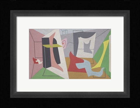 Framed Egg Beater #3, 1927-28 Print