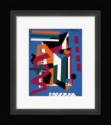 Framed Medium Still Life, 1953 Print