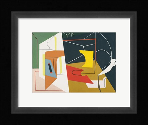 Framed Egg Beater No. 4, 1928 Print