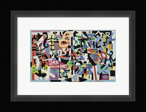 Framed Mellow Pad, 1945-1951 Print