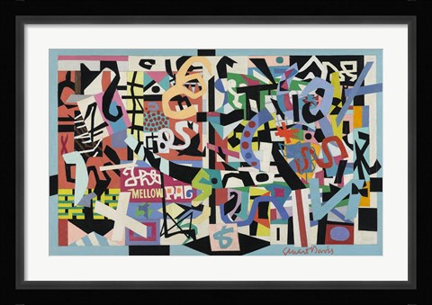 Framed Mellow Pad, 1945-1951 Print