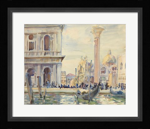 Framed Piazzetta, c. 1911 Print