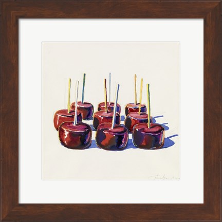 Framed Nine Jelly Apples, 1964 Print