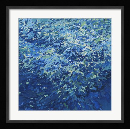 Framed Choppy Sea Print