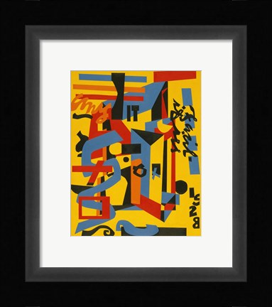 Framed Something on the Eight Ball, 1953-1954 Print