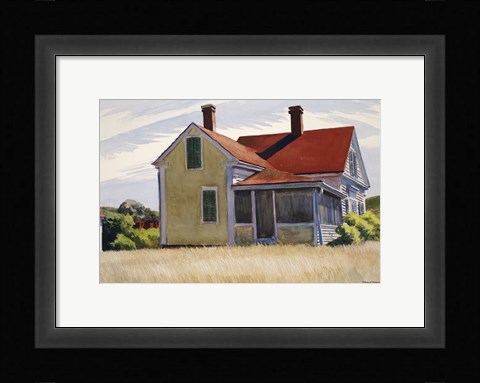 Framed Marshall's House, 1932 Print