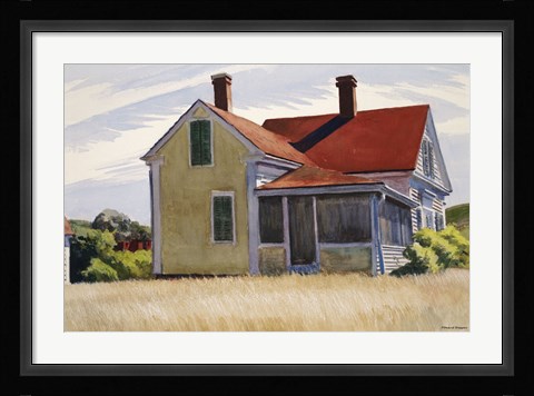 Framed Marshall's House, 1932 Print
