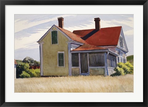 Framed Marshall's House, 1932 Print