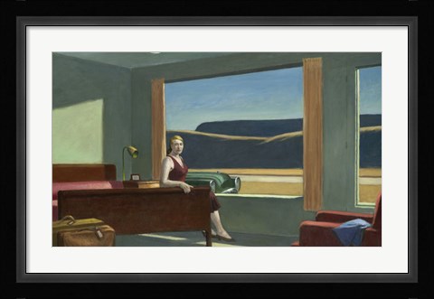 Framed Western Motel, 1957 Print