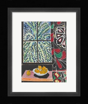 Framed Interior with Egyptian Curtain, 1948 Print