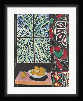 Framed Interior with Egyptian Curtain, 1948 Print