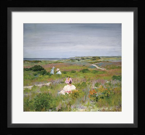 Framed Landscape: Shinnecock, Long Island, ca. 1896 Print