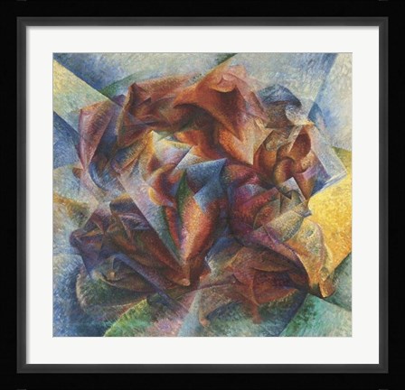 Framed Dynamism Of A Soccer Player, 1913 Print