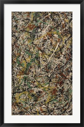 Framed Number 3, 1949: Tiger, 1949 Print