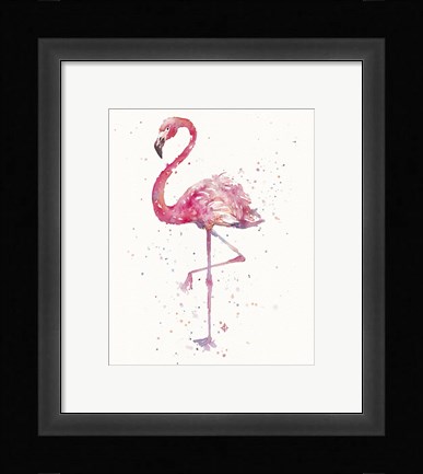 Framed Flamingo's Fancy Print